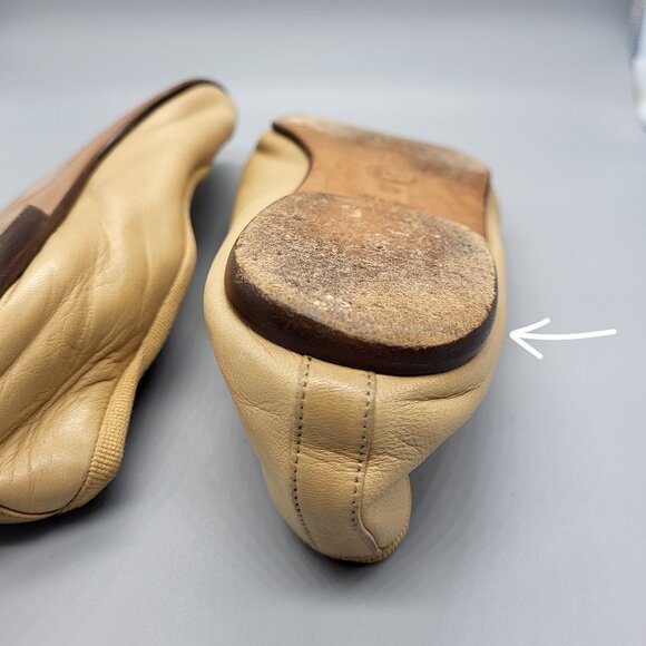 CHANEL Square Toe Ballet Flats - Picture 9 of 16